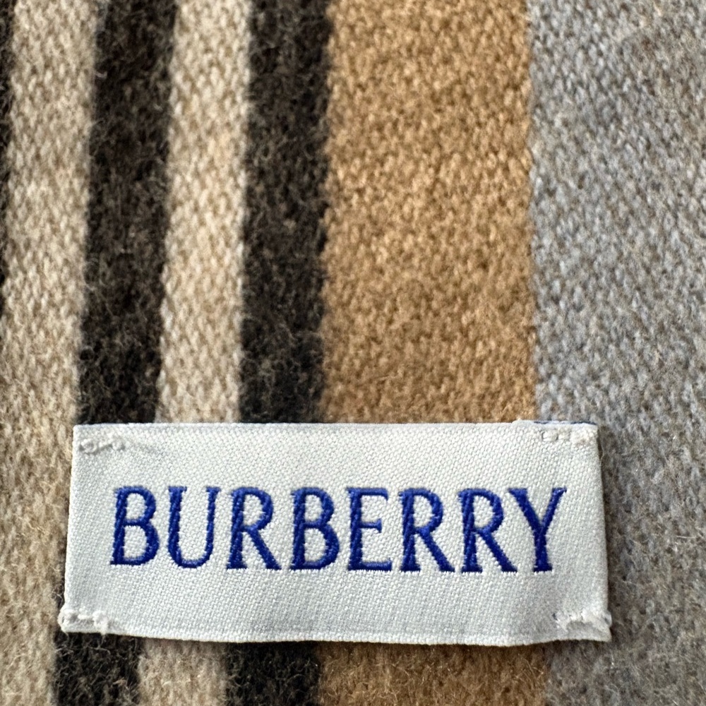 Burberry Multicolor Wool Scarf